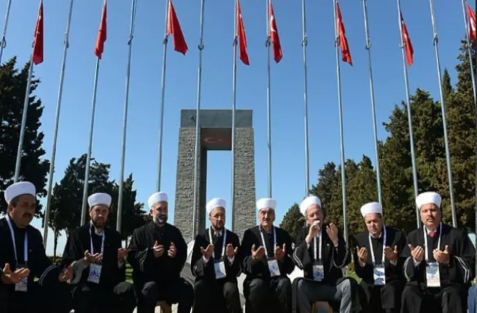 81 İlden Din Görevlileri Şehitlere Vefa İçin Çanakkale'de