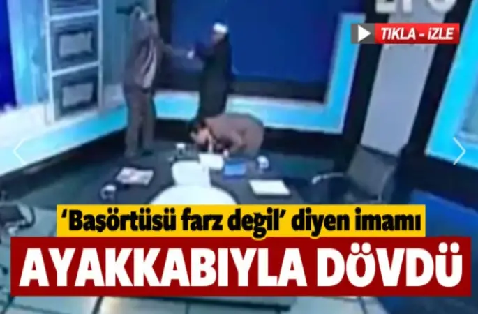 Başörtüsü farz değil diyen imama dayak