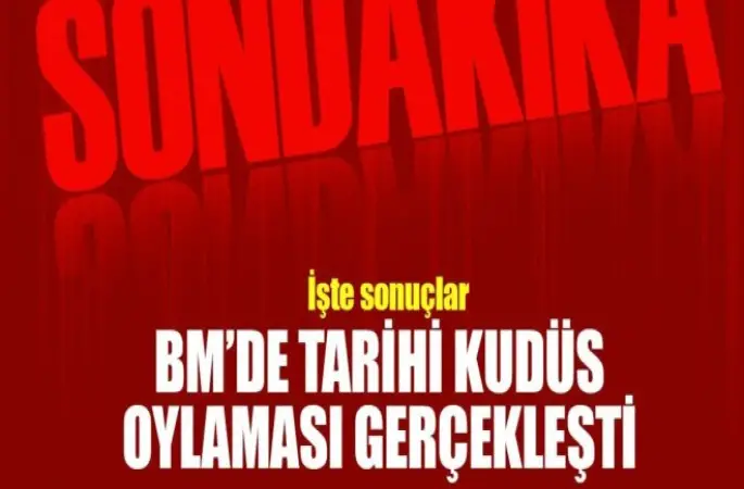 ABD'ye büyük şok! BM'de karar kabul edildi