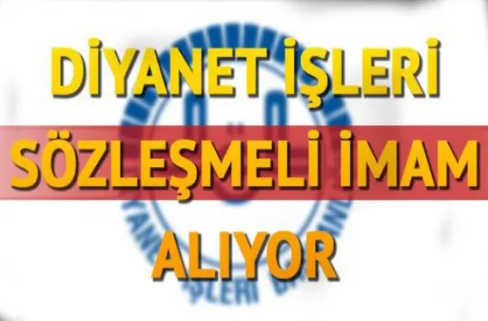 İmam alımı başvuruları Başladı
