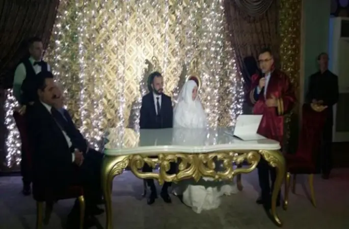 Bursa Müftüsü İzani Turan ilk müftü nikahına sürpriz şahit