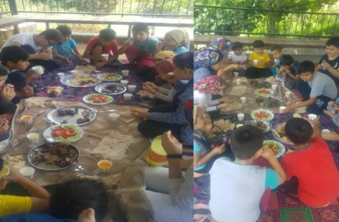 İmam pişirdi, Öğrenciler yedi