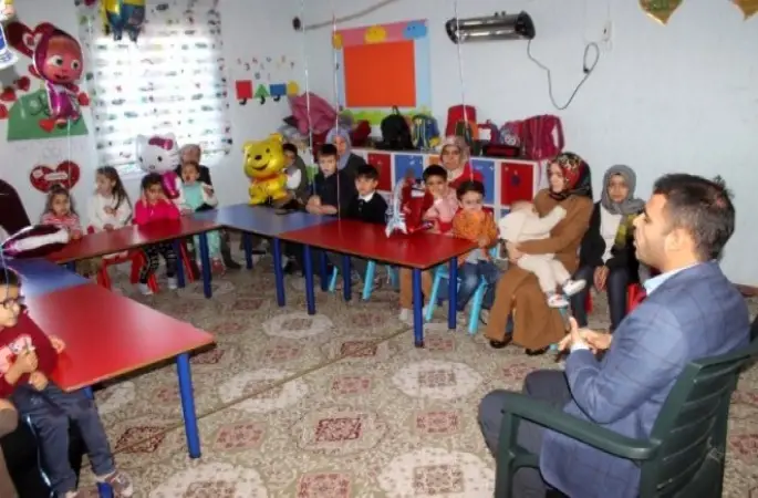 Yavuzeli'nde miniklerin karne heyecanı