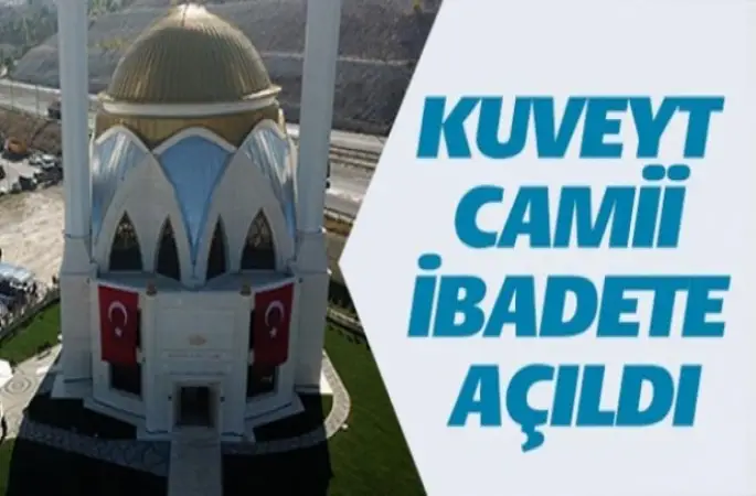 Kuveyt Camii Gerçekleştirilen Tören İle İbadete Açıldı