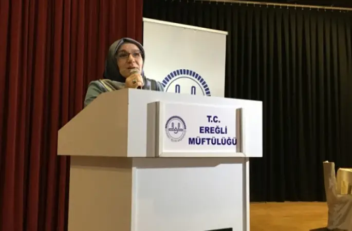 Türkiye Kız öğrenciler Hafizlik final yarismasi Ereğli’de yapıldı.