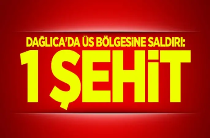 Dağlıca'da 1 Şehit,1 Yarlı