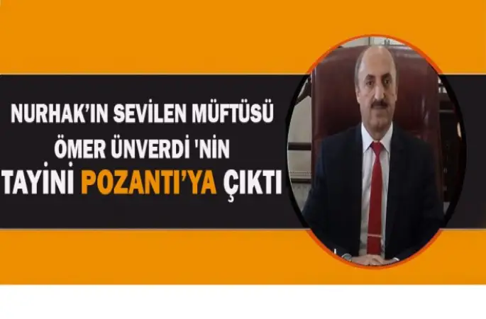 Pozantı'nın Yeni Müftüsü Ömer Ünverdi oldu