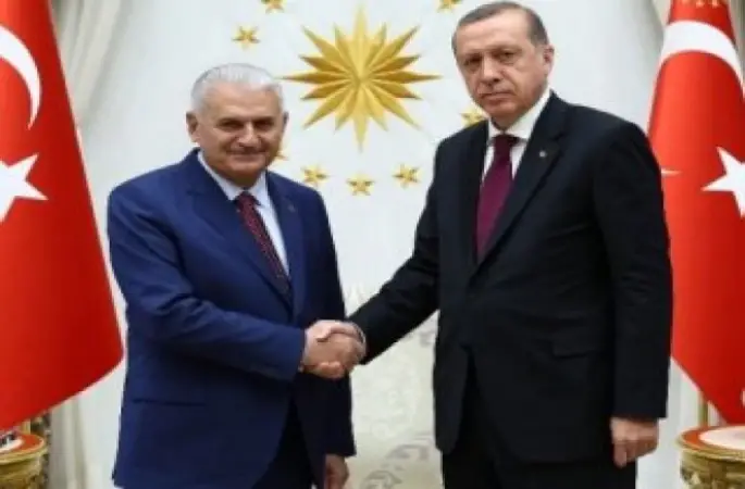 Erdoğan ve Başbakan Yıldırım görüşmesi sona erdi
