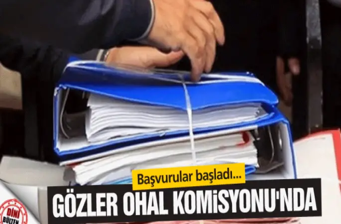 OHAL Komisyonu'na başvurular başladı