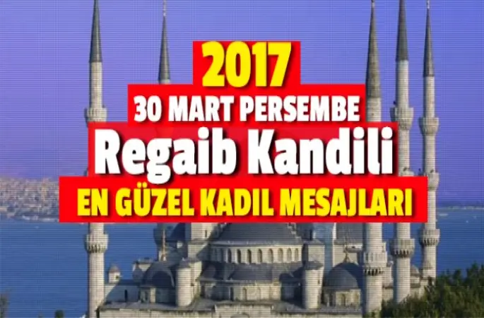 Regaip Kandili Resimli Kandil mesajları