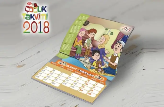 2018 DİTİB Çocuk Takvimi Çıktı