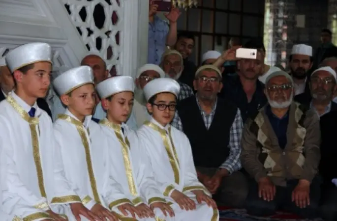 Ümraniye'de hafızlık icazet merasimi