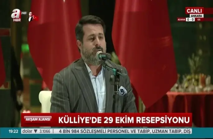 Külliyede 29 Ekim Resepsiyonu Hâfız MEHMET BİLİR in Kurân-ı Kerim tilaveti
