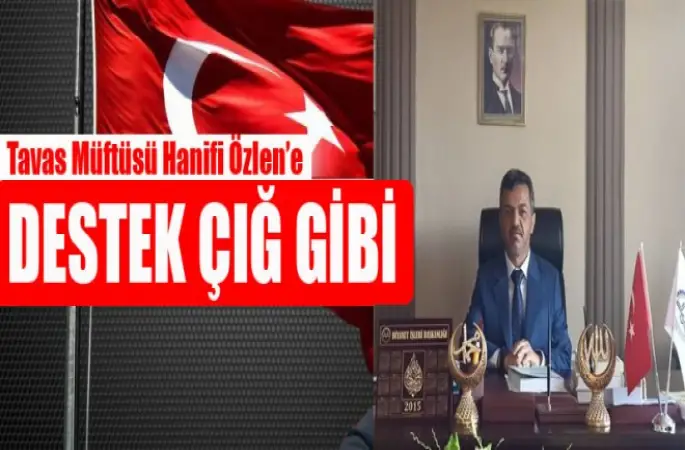 Müftü Özlen'e Destek Çığ gibi !