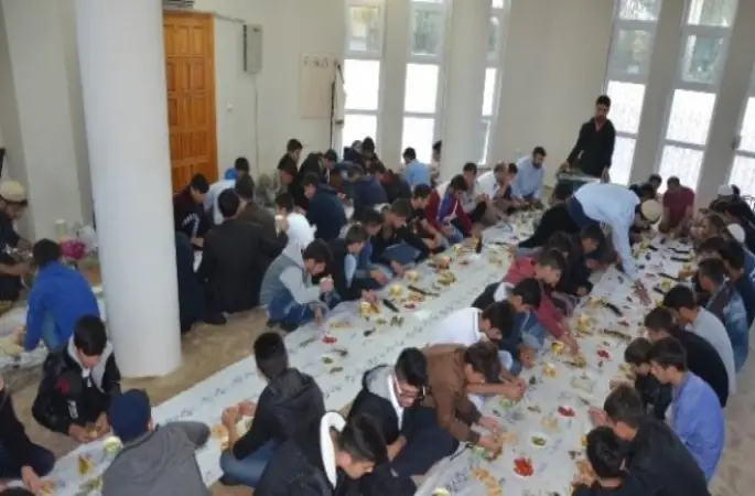 Öğrenciler Sabah Namazında Buluştu