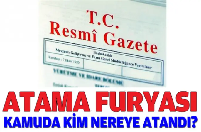 Kamu'da Atama depremi