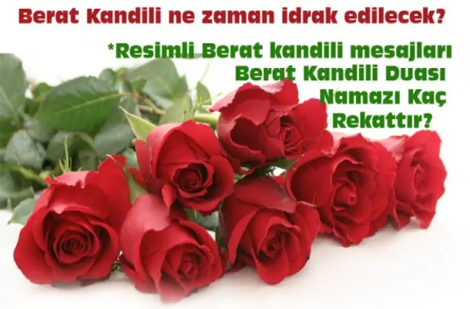 Çarşamba Günü Berat Kandili, Resimli Berat kandili mesajları