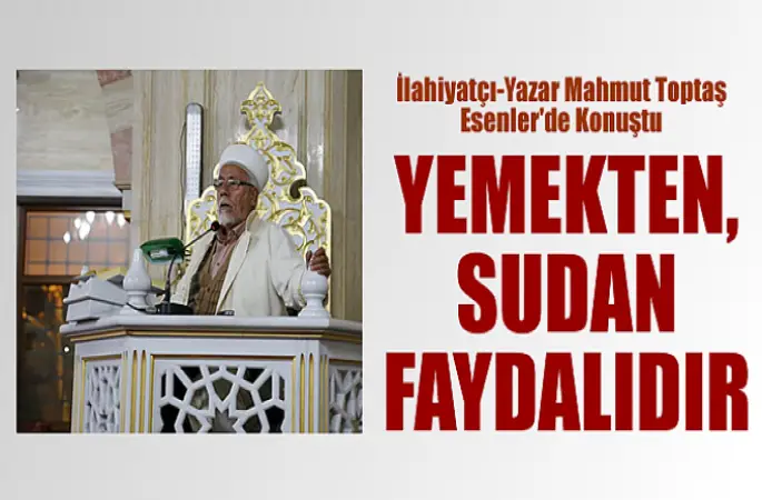 İlahiyatçı-Yazar Toptaş,Kur'an En Büyük Nimettir