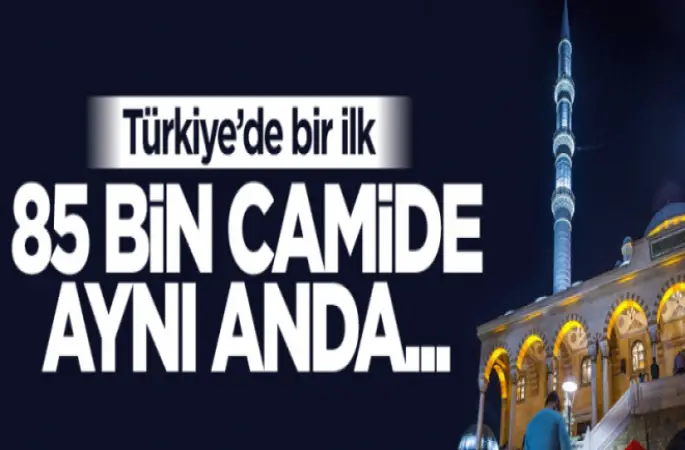 Türkiye Tüm Camilerde Bayram Böyle Karşılanacak