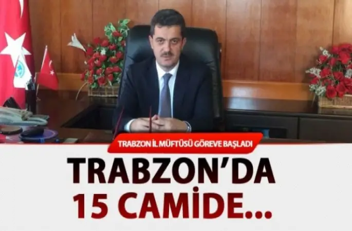 Trabzon İl Müftüsü Osman Aydın göreve başladı