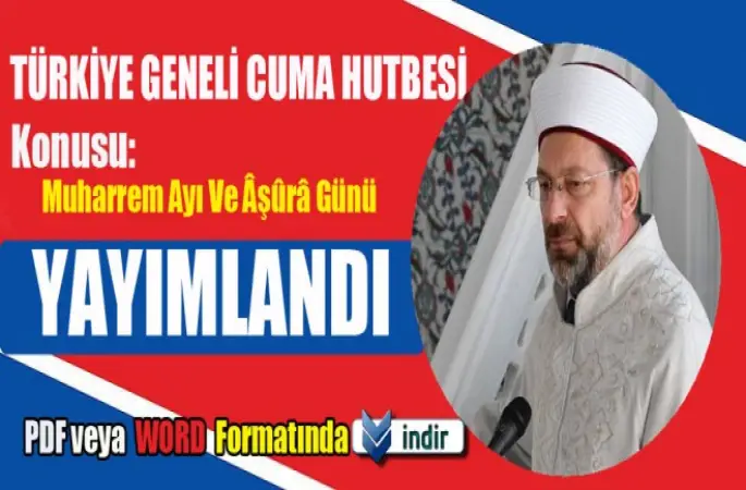 Hutbe,Muharrem Ayı Ve Âşûrâ Günü