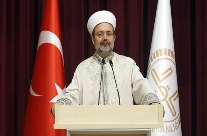 Görmez, İmam Hatip Lisesi Müdürlerine Telekonferans Sistemiyle Seslendi