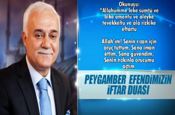 Nihat Hatipoğlu ile iftar duası