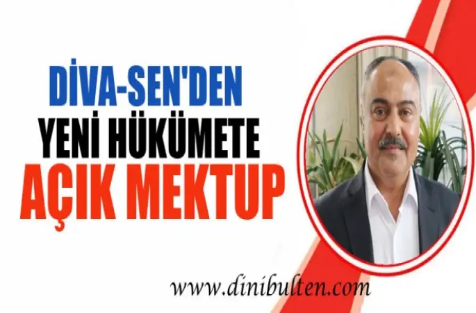Diva-Sen'den Yeni Hükümete Açık Mektup