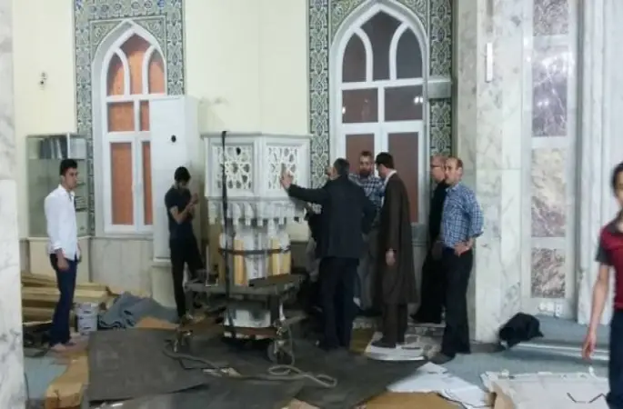 İki Tonluk Kürsü Böyle taşındı