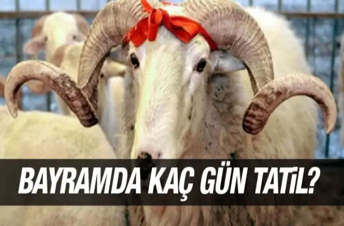 Başbakan Kurtulmuş, Kurban bayramı tatilinin 9 gün...