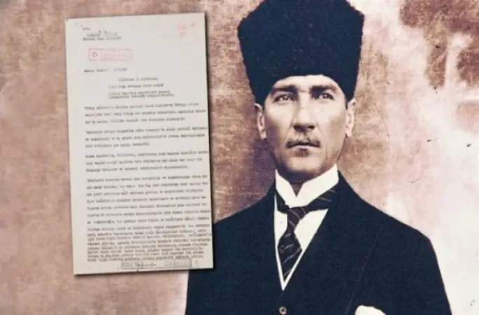 Mustafa Kemal Avrupa'ya Filistin resti çekmiş