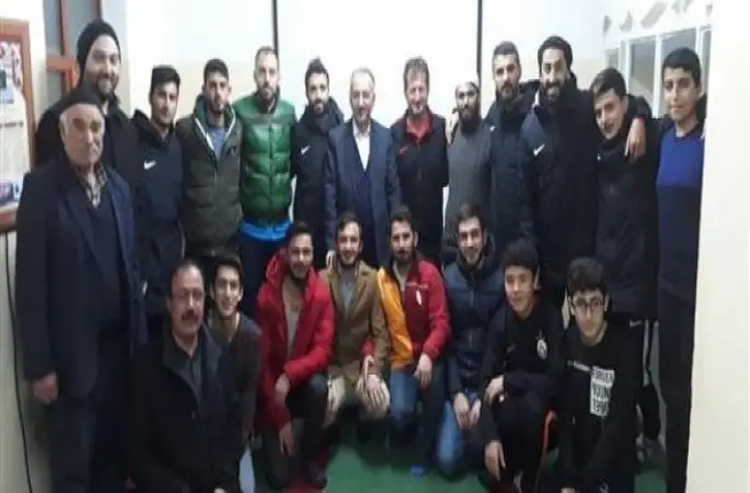 Müftü Sezik,Futbolcularla Buluştu