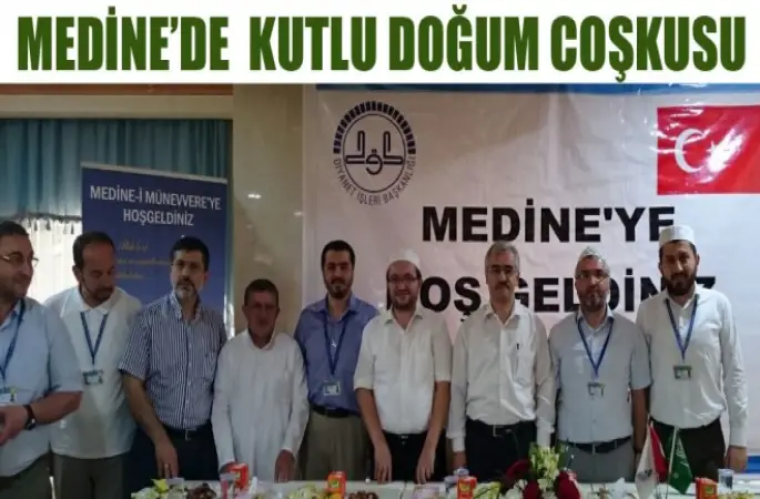 Medine’de Kutlu Doğum Coşkusu