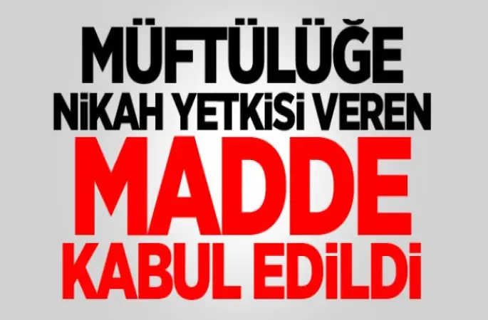 Müftüler nikah kıyabilecek