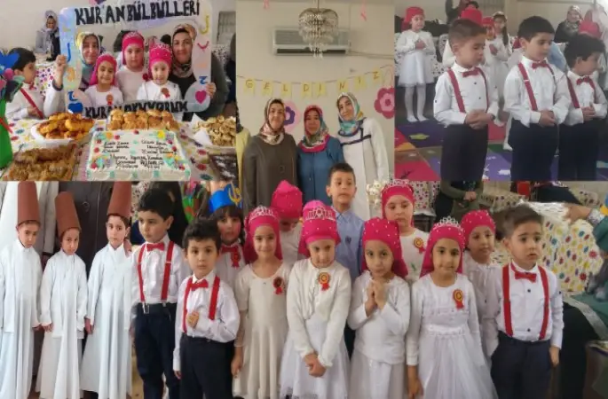 Seyhan’da Kur’an Kursu öğrencilerinin Gösterisi Velileri Mest Etti