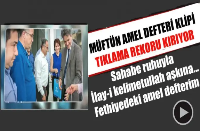 Müftünün Rekor Kıran Klibi