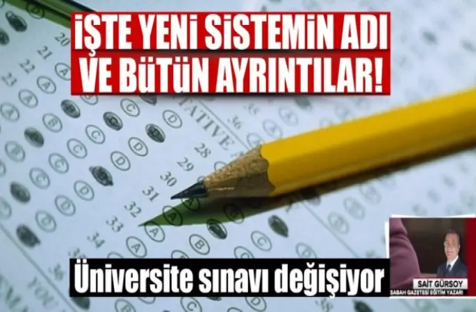 LYS-YGS ayrımı kalkıyor