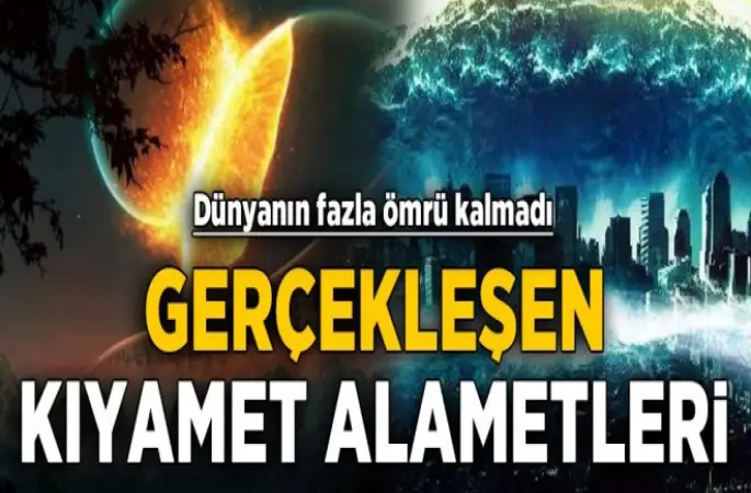 36 Kıyamet alemetleri !