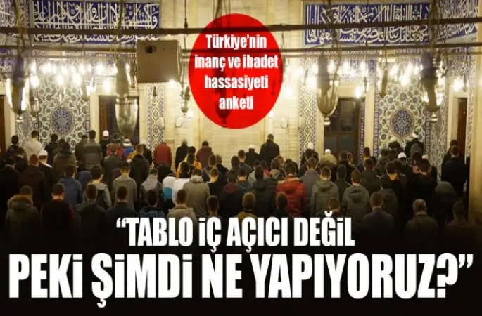 Türkiyenin İnanç  ve ibadet anketi Hassasiyeti