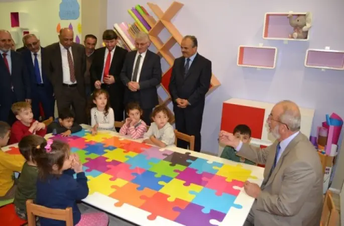 Alaçam'da 4-6 Yaş Arası Kur'an Kursu Açıldı