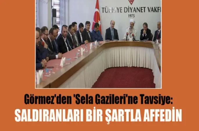 Görmez, 15 Temmuz 'Sala Gazileri'yle bir araya geldi...