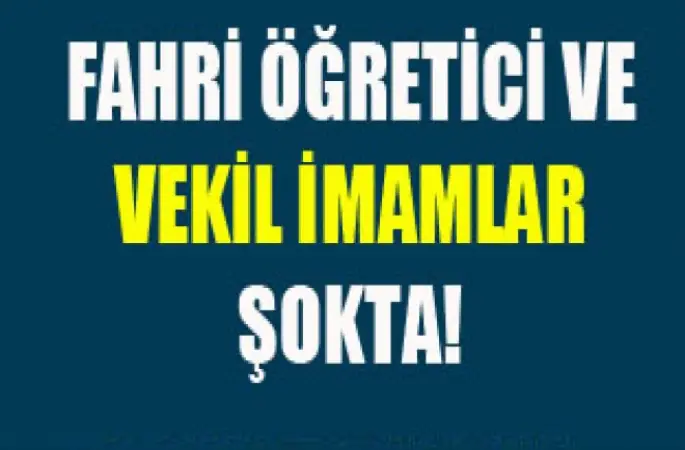 Vekil ve Fahriler Şokta!