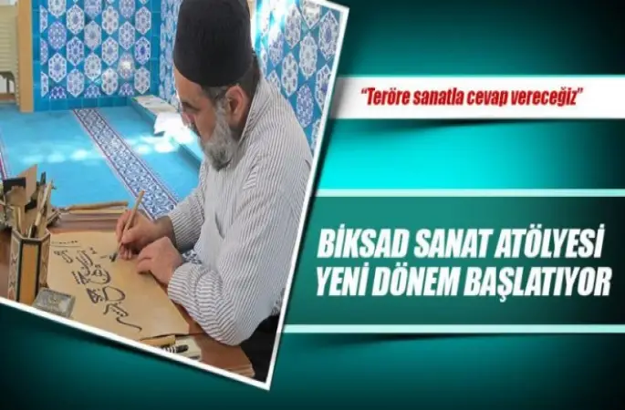 Hattat Hüseyin Kutlu, Teröre sanatla cevap vereceğiz