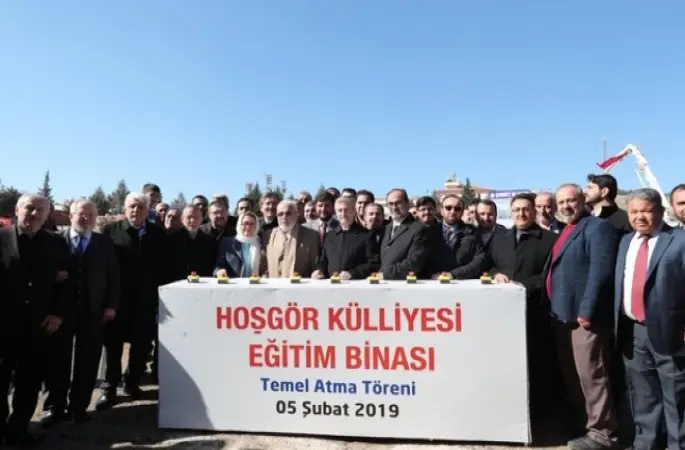 Hoşgör külliyesi eğitim binası Şahinbey’de yükseliyor