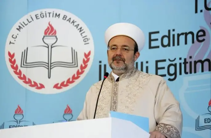 Görmez, Edirne’de öğretmenlerle buluştu…