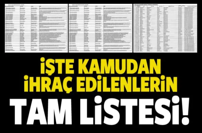 İki yeni KHK yayımlandı!