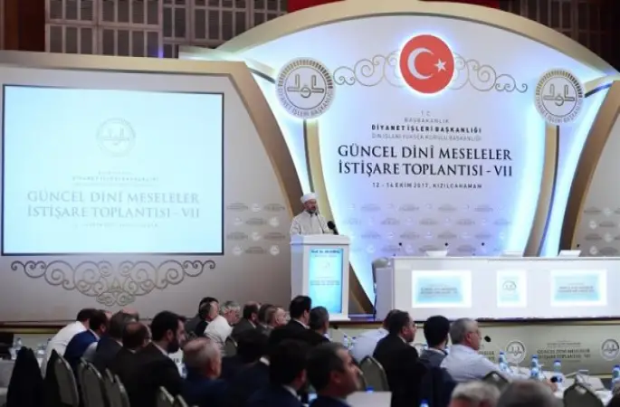 Erbaş,Vll. Güncel Dini Meseleler İstişare Toplantısında Konuştu