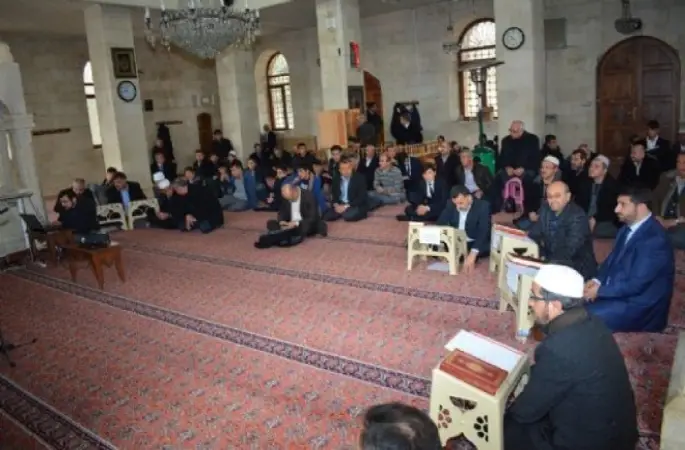 Darende'de Kur'an-ı Kerimi güzel okuma yarışması