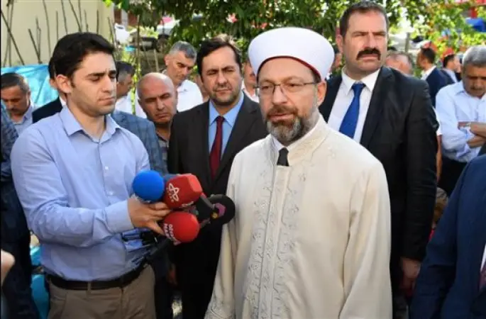 Erbaş’tan Avusturya’nın 7 camiyi kapatma kararına tepki