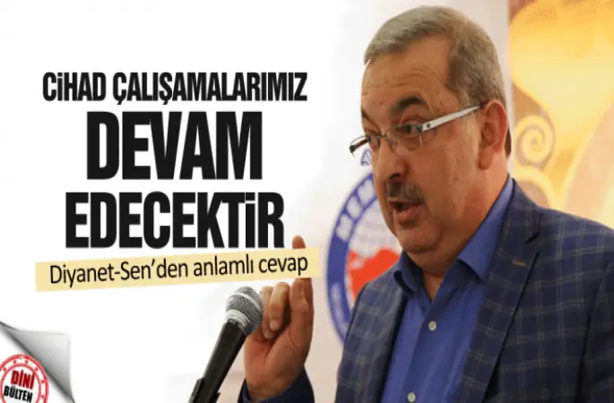 Bayraktutar'dan anlamlı cevap,Cihad çalışmalarımız devam edecektir